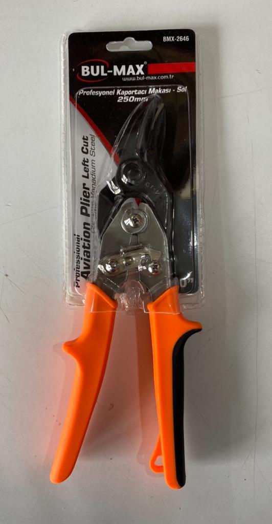 BULMAX ALÜMİNYUM VE SAÇ KESME MAKASI SOL BMX2646